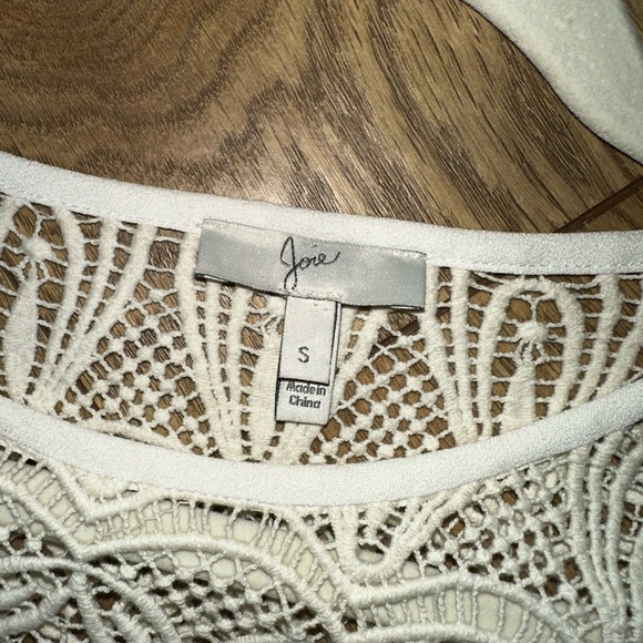 Joie Peasant Top in Crème - Picture 2 of 4